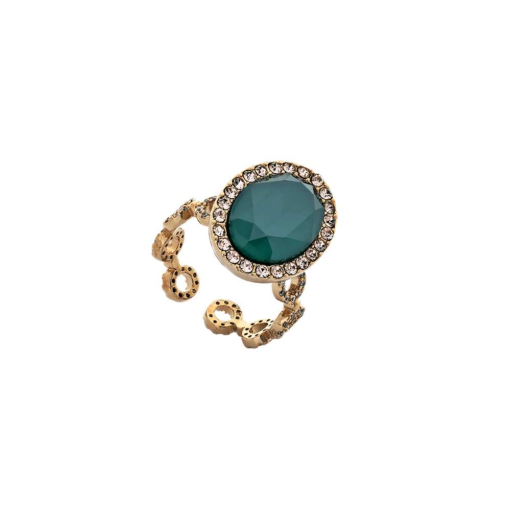 Lively Ring - Royal Green