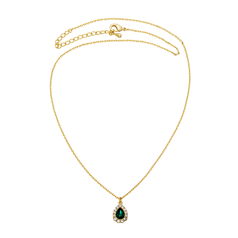 Halsband Amelie - Emerald