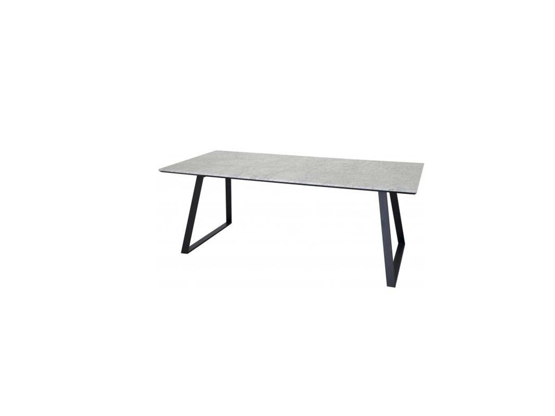 Estelle Matbord Vit/Svart
