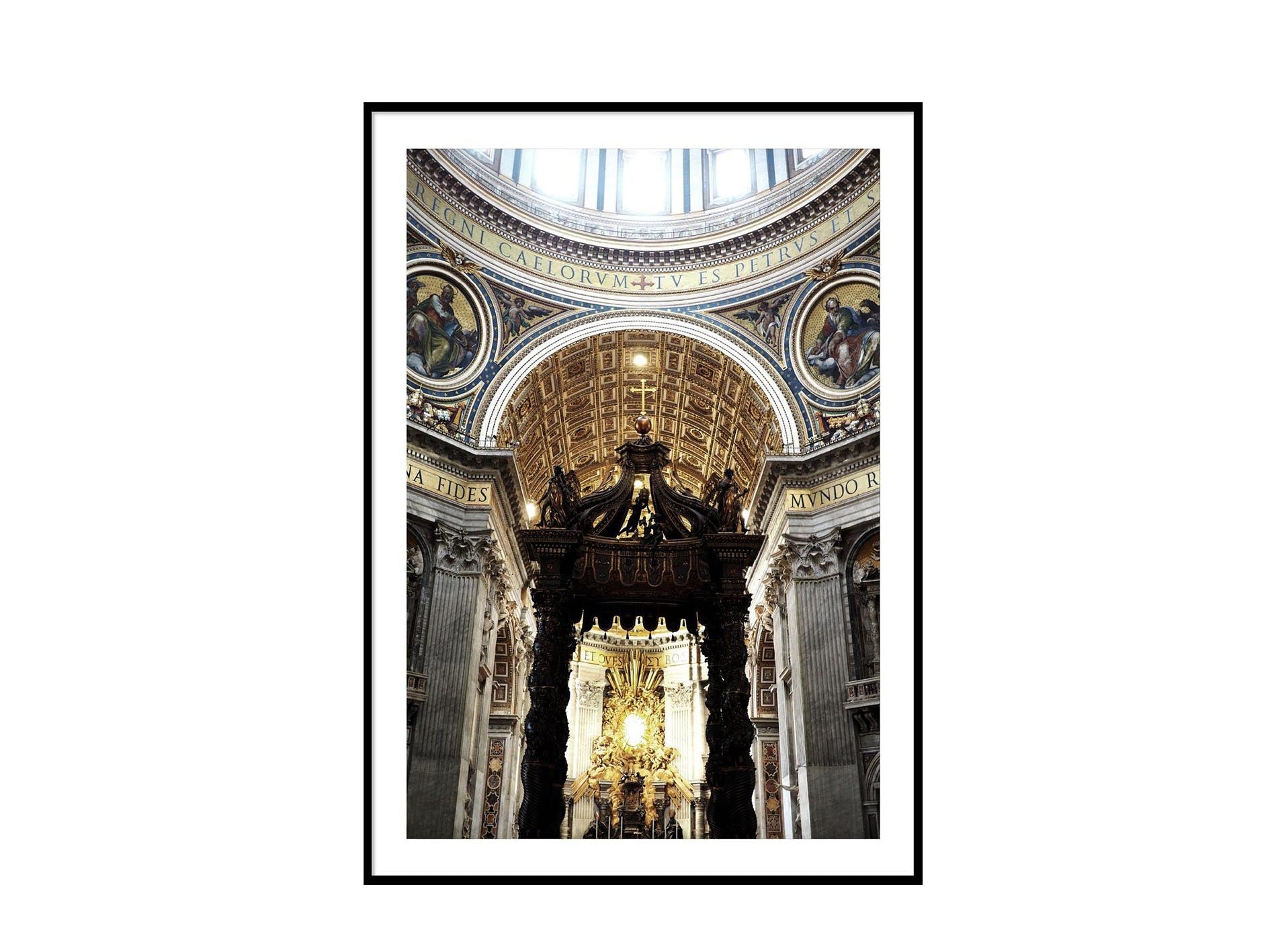 St Peters Basilica poster