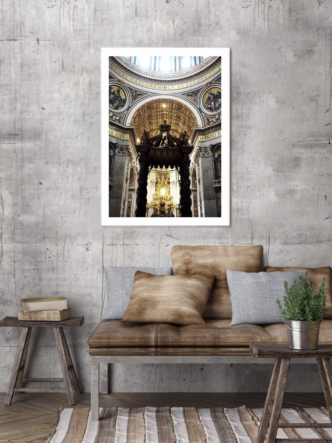 St Peters Basilica poster