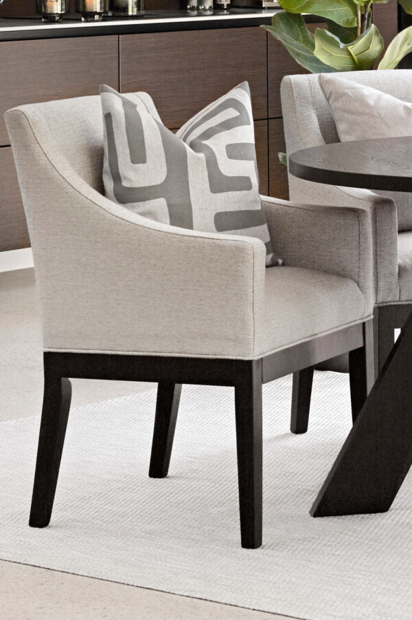 Matstol Shetland Beige/Svart